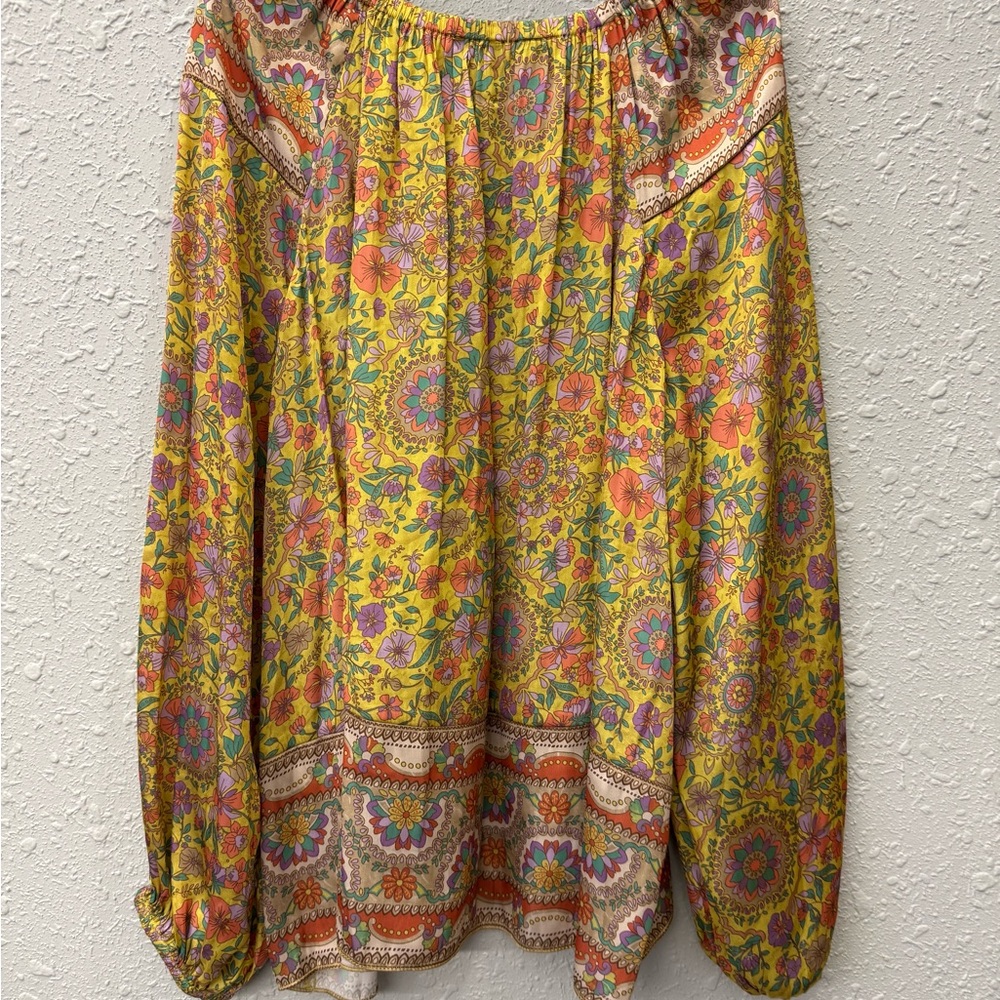Floral Bohemian Blouse